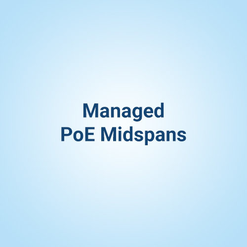 Managed PoE Midspans