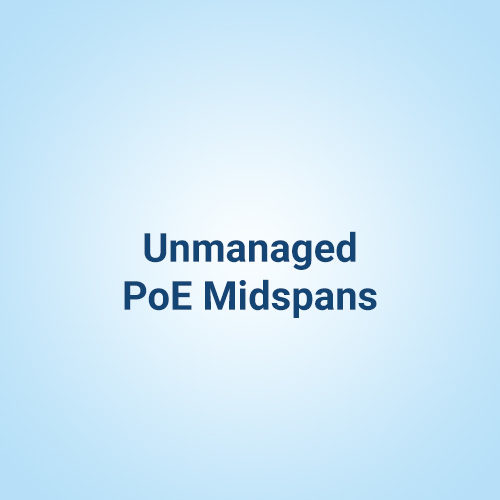 Unmanaged PoE Midspans