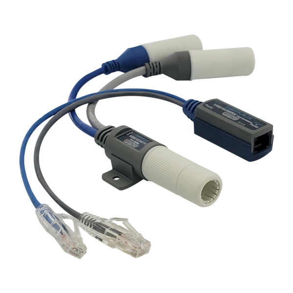 Weatherproof Ethernet and PoE Port Multiplexer